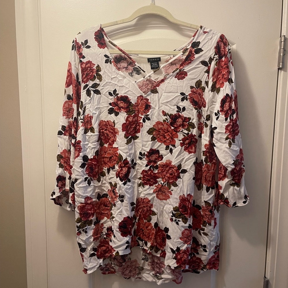 Torrid floral top